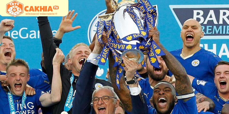 Leicester City vô địch Ngoại hạng Anh mùa 15/16